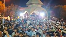 وداع باشکوه مردم شهیدپرور با شهید چملی اولین شهید ماه رمضان سیستان و بلوچستان در ایرانشهر